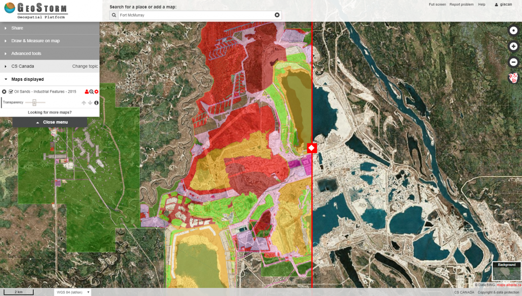 geolocalized data geostorm